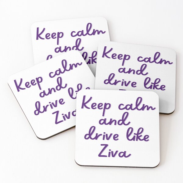 Item preview, Keep Calm and Drive Like Ziva designed and sold by Toby’s Treasures.