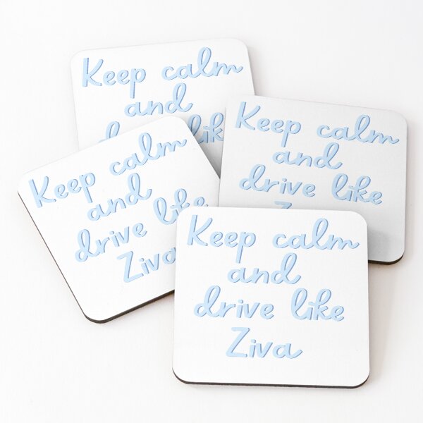 Item preview, Keep Calm and Drive Like Ziva designed and sold by Toby’s Treasures.