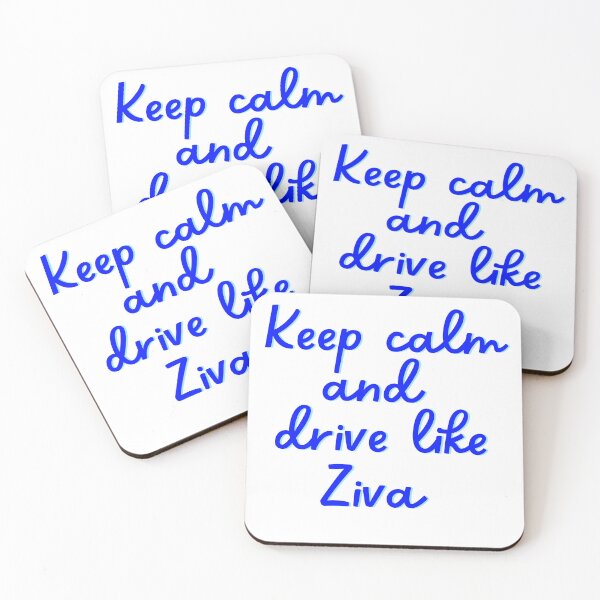 Item preview, Keep Calm and Drive Like Ziva designed and sold by Toby’s Treasures.