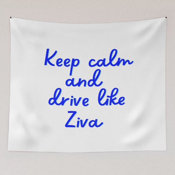 Item preview, Keep Calm and Drive Like Ziva designed and sold by Toby’s Treasures.