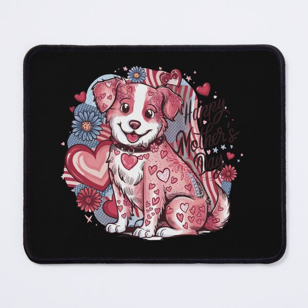 Item preview, Dog Mom T-shirt designed and sold by Abelfashion.