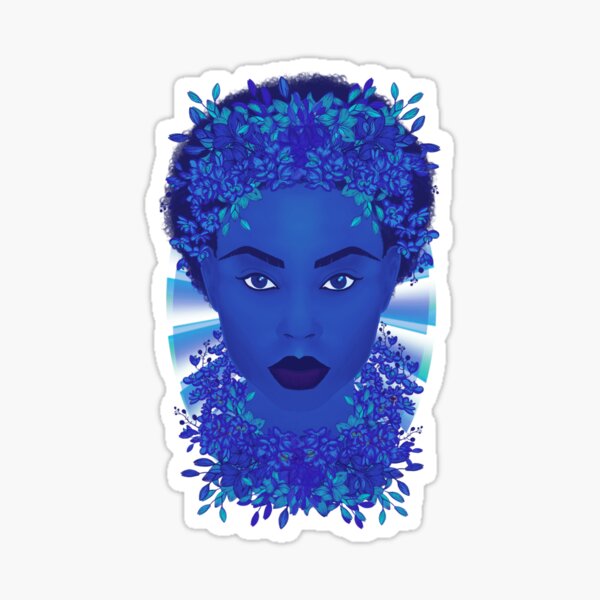 Item preview, Bluest Girl designed and sold by AfroSpaceQueen.