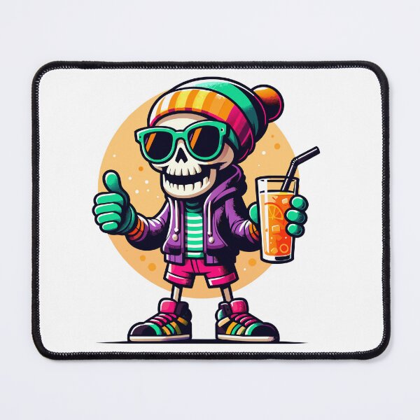 Item preview, Thumbs-Up Skeleton: Summer Streetwear Style designed and sold by Designowner.
