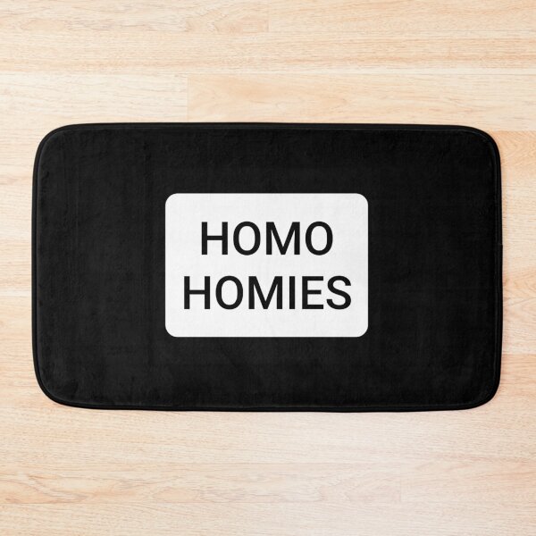 Item preview, Homo Homies (b & w) designed and sold by DancingCreek.