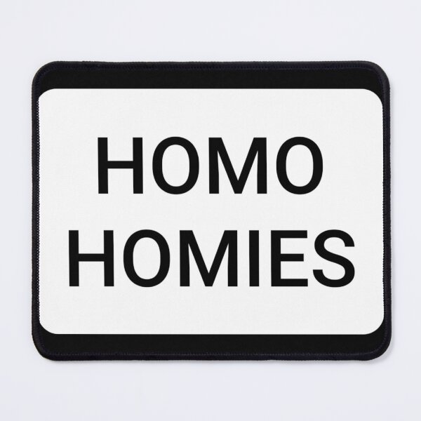 Item preview, Homo Homies (b & w) designed and sold by DancingCreek.