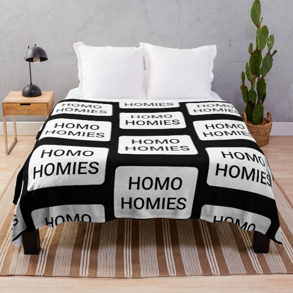 Item preview, Homo Homies (b & w) designed and sold by DancingCreek.