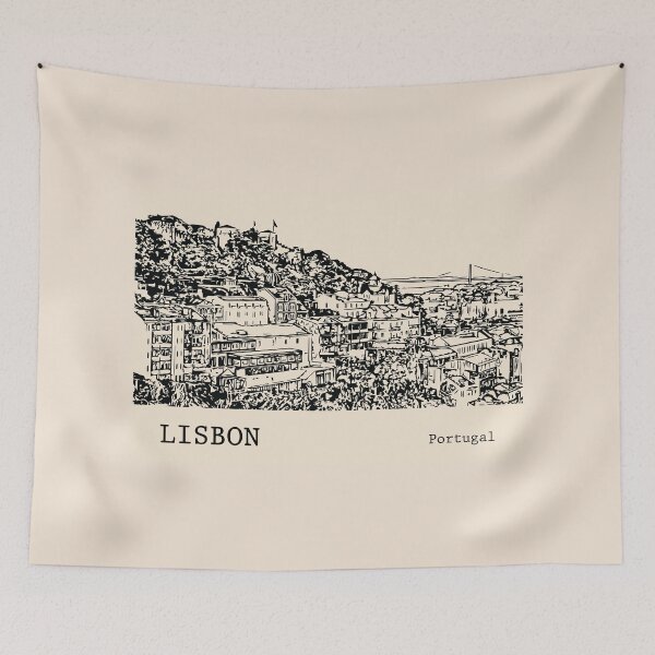 Item preview, Lisbon Portugal designed and sold by Lakeric Cityscapes.