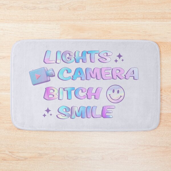 Item preview, Lights Camera B*tch Smile designed and sold by Mint-Rose.