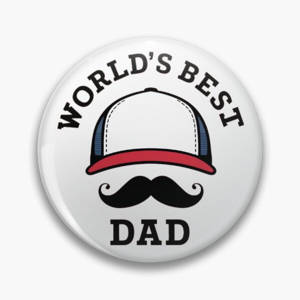 Item preview, Worlds Best Dad With Trucker Hat And Mustache designed and sold by PlanetMarker.