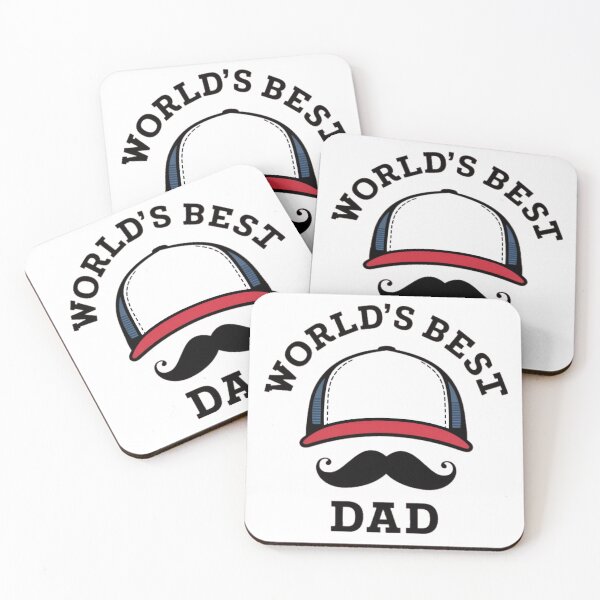 Item preview, Worlds Best Dad With Trucker Hat And Mustache designed and sold by PlanetMarker.