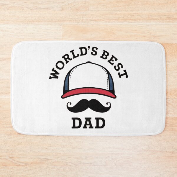 Item preview, Worlds Best Dad With Trucker Hat And Mustache designed and sold by PlanetMarker.
