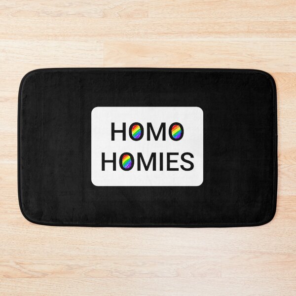 Item preview, Homo Homies (rainbow) designed and sold by DancingCreek.