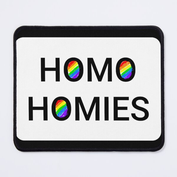 Item preview, Homo Homies (rainbow) designed and sold by DancingCreek.