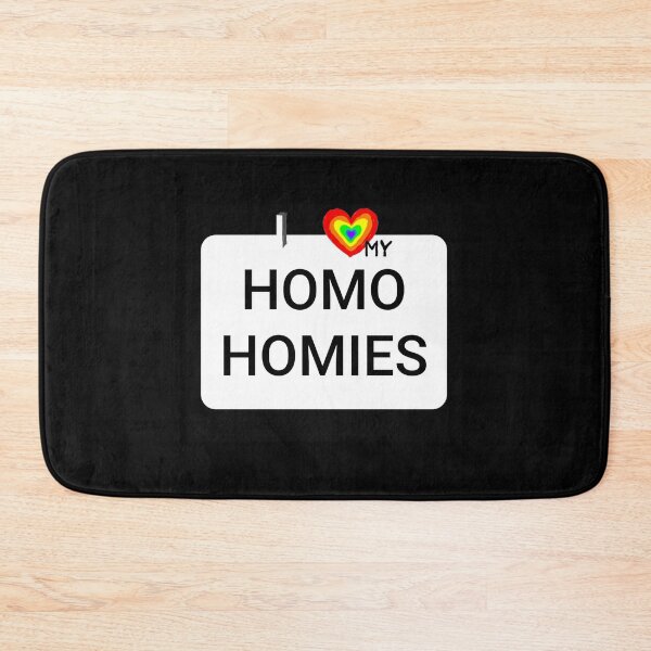 Item preview, Love My Homo Homies (rainbow) designed and sold by DancingCreek.