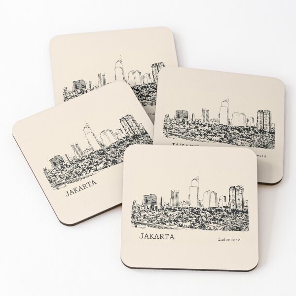 Item preview, Jakarta Indonesia designed and sold by Lakeric Cityscapes.