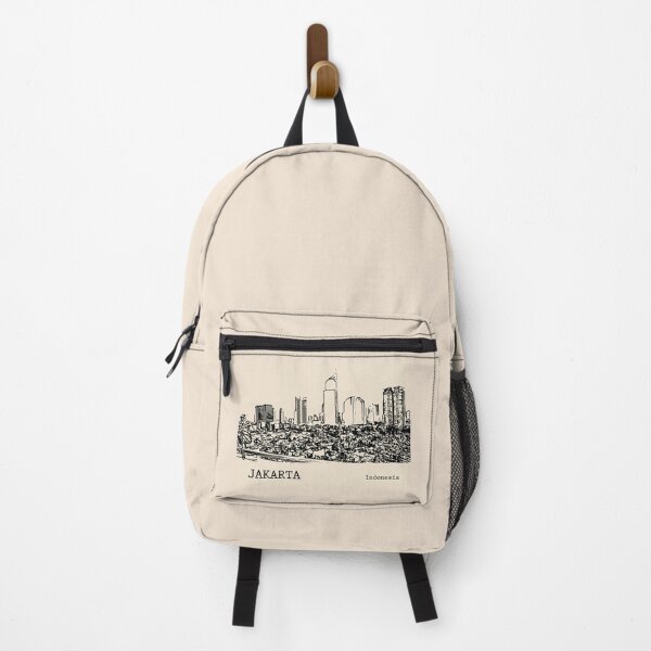 Artikelvorschau, Jakarta, Indonesien entworfen und verkauft von Lakeric Cityscapes.