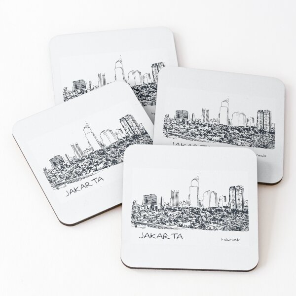 Item preview, Jakarta Indonesia designed and sold by Lakeric Cityscapes.