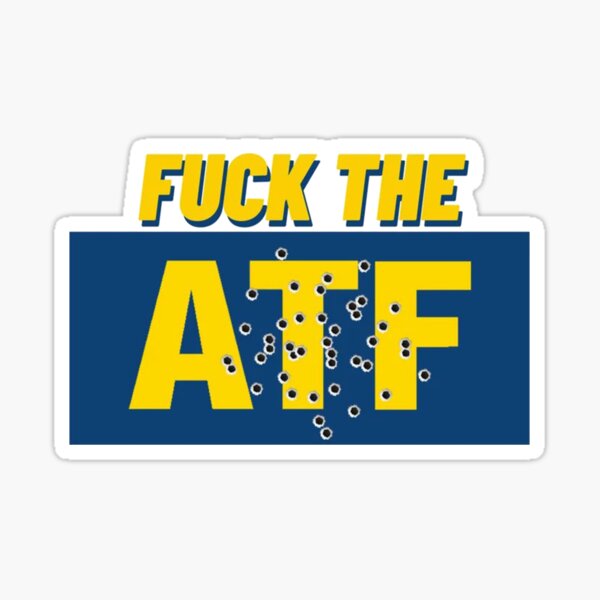 Vista previa del artículo con la obra «A la mierda el logotipo de la ATF», diseñado y vendido por yessytenra.