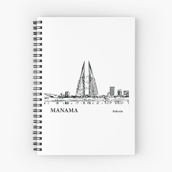 Artikelvorschau, Manama, Bahrain entworfen und verkauft von Lakeric Cityscapes.