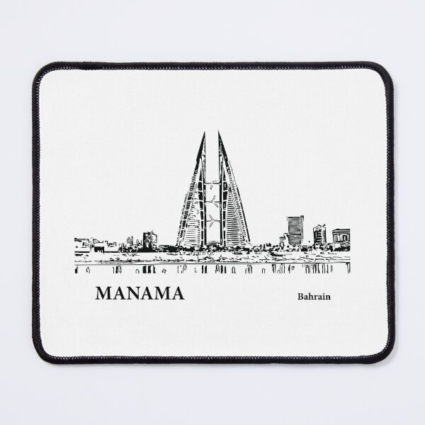 Item preview, Manama Bahrain designed and sold by Lakeric Cityscapes.