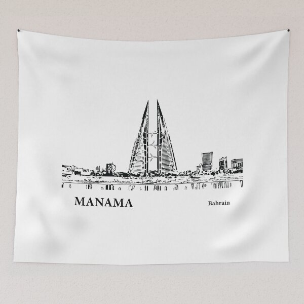 Item preview, Manama Bahrain designed and sold by Lakeric Cityscapes.