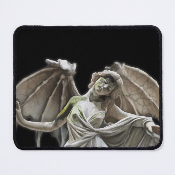Item preview, Original Painting Marble Statue of an Angel designed and sold by Becs ArtisticVoid.