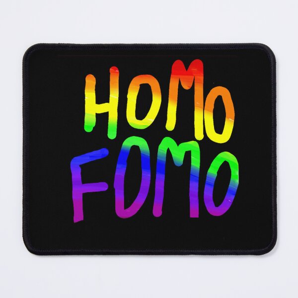 Item preview, Homo FOMO (rainbow) designed and sold by DancingCreek.