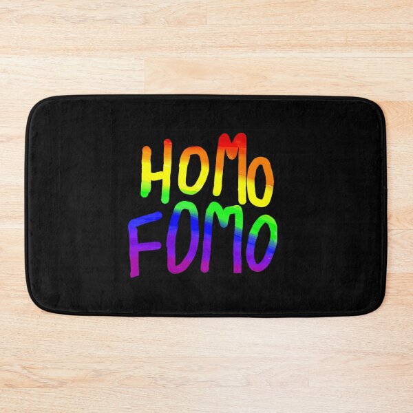 Item preview, Homo FOMO (rainbow) designed and sold by DancingCreek.