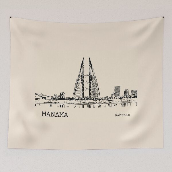 Item preview, Manama Bahrain designed and sold by Lakeric Cityscapes.