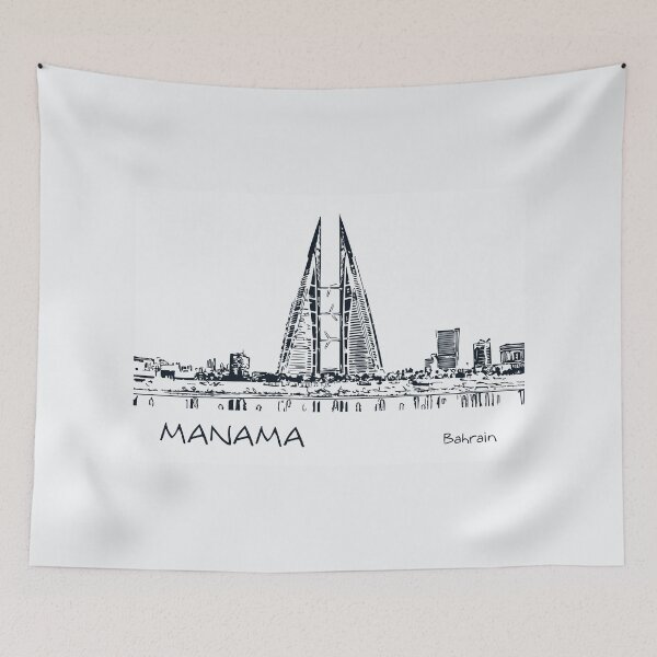 Item preview, Manama Bahrain designed and sold by Lakeric Cityscapes.