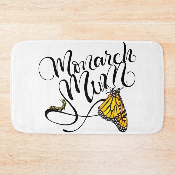 Item preview, Monarch Mum Handlettering with Butterfly and Caterpillar Illustrations designed and sold by Carleah Unique.