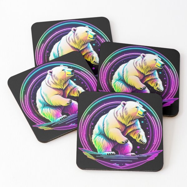 Item preview, Neon Polar Bear designed and sold by pUNKnown.