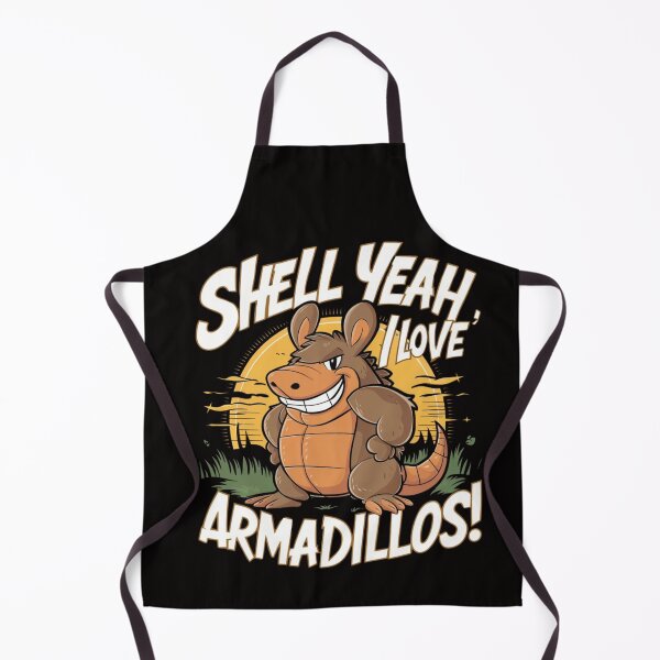 Aperçu de l'œuvre Shell Ouais, j'adore les tatous ! créée et vendue par Peter Stawicki.