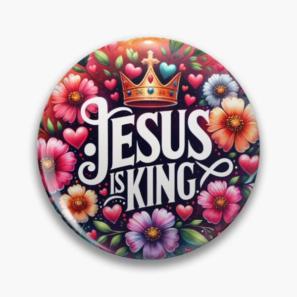 Item preview, Jesus is King designed and sold by PassionforLove.