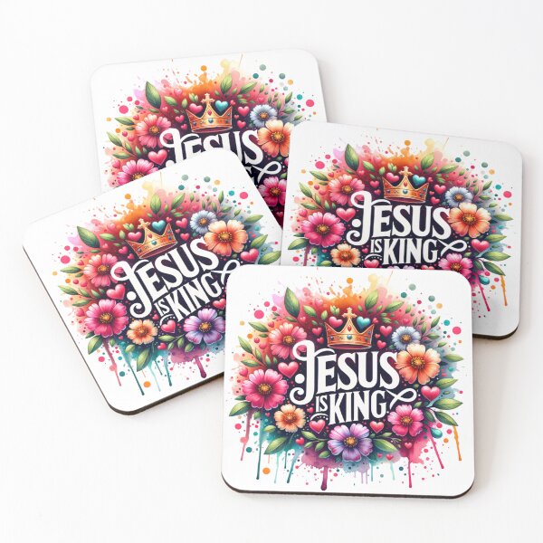 Item preview, Jesus is King designed and sold by PassionforLove.