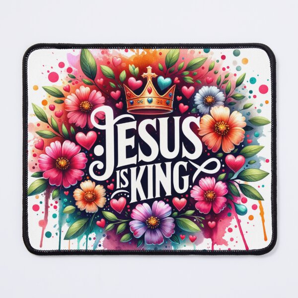 Item preview, Jesus is King designed and sold by PassionforLove.