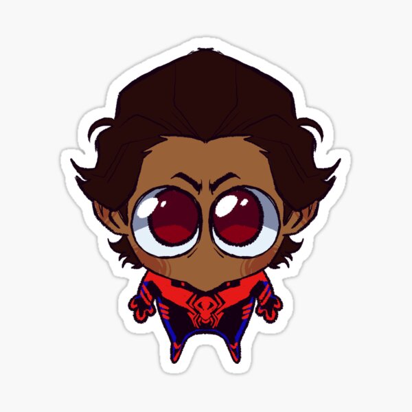 Item preview, Miguel O'Hara Sticker designed and sold by Galactic-Bagel.