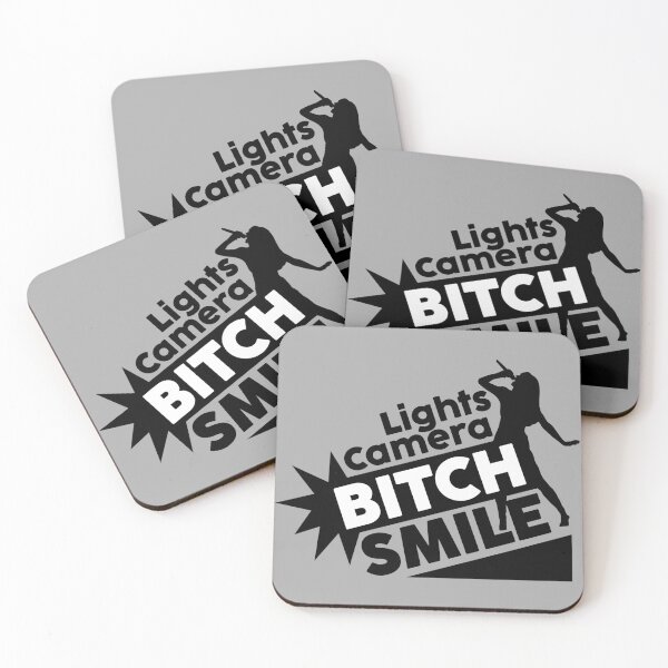Item preview, LIGHTS CAMERA SMILE BITCH - TAYLOR SWIFT - reverse designed and sold by hellomalcolm.