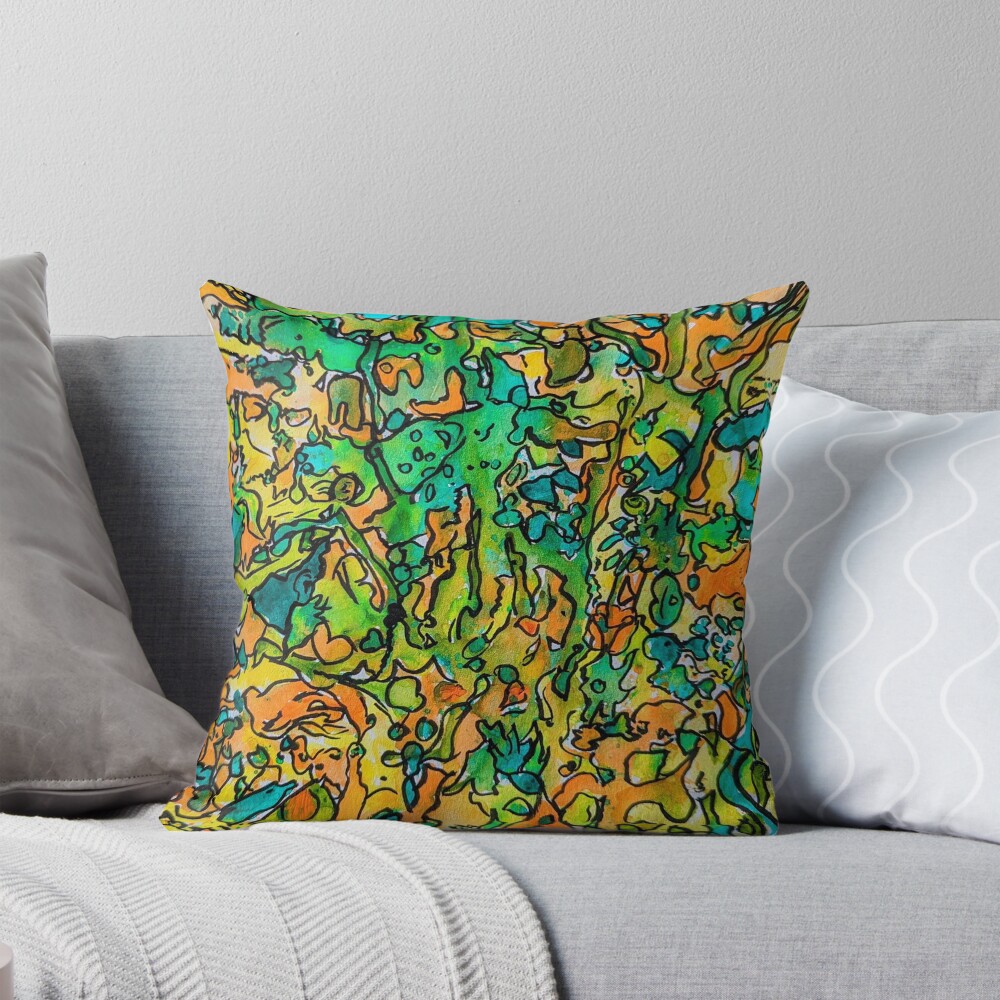 Item preview, Throw Pillow designed and sold by MySilhouettes.