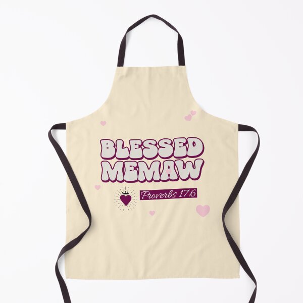 Item preview, Christian Mother's Day - Blessed Memaw - Retro - Proverbs 17:6 designed and sold by Rsn4AllSeasons.