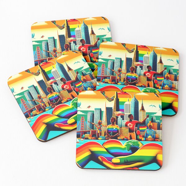 Item preview, Africa Pride 2024 LGBTQIA+ San Francisco Africa Solidarity March LGBTQIA+ Gay Pride Graphic Design designed and sold by ItsAKinkThing.