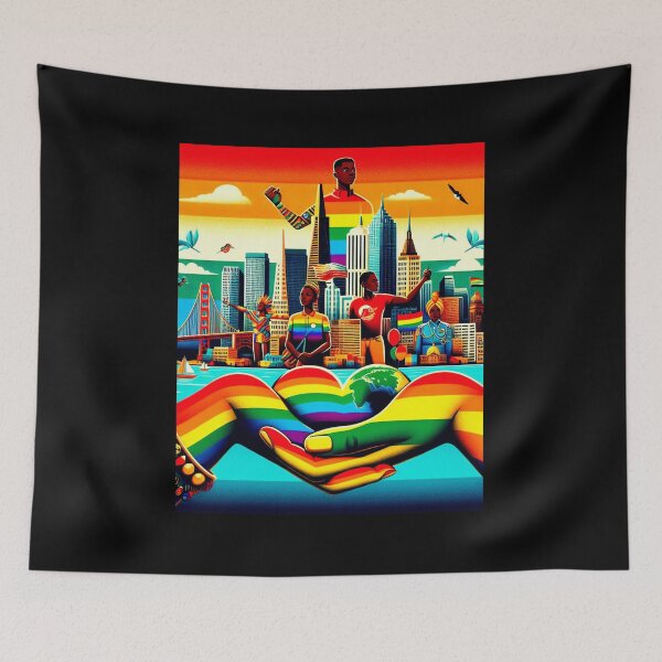 Item preview, Africa Pride 2024 LGBTQIA+ San Francisco Africa Solidarity March LGBTQIA+ Gay Pride Graphic Design designed and sold by ItsAKinkThing.