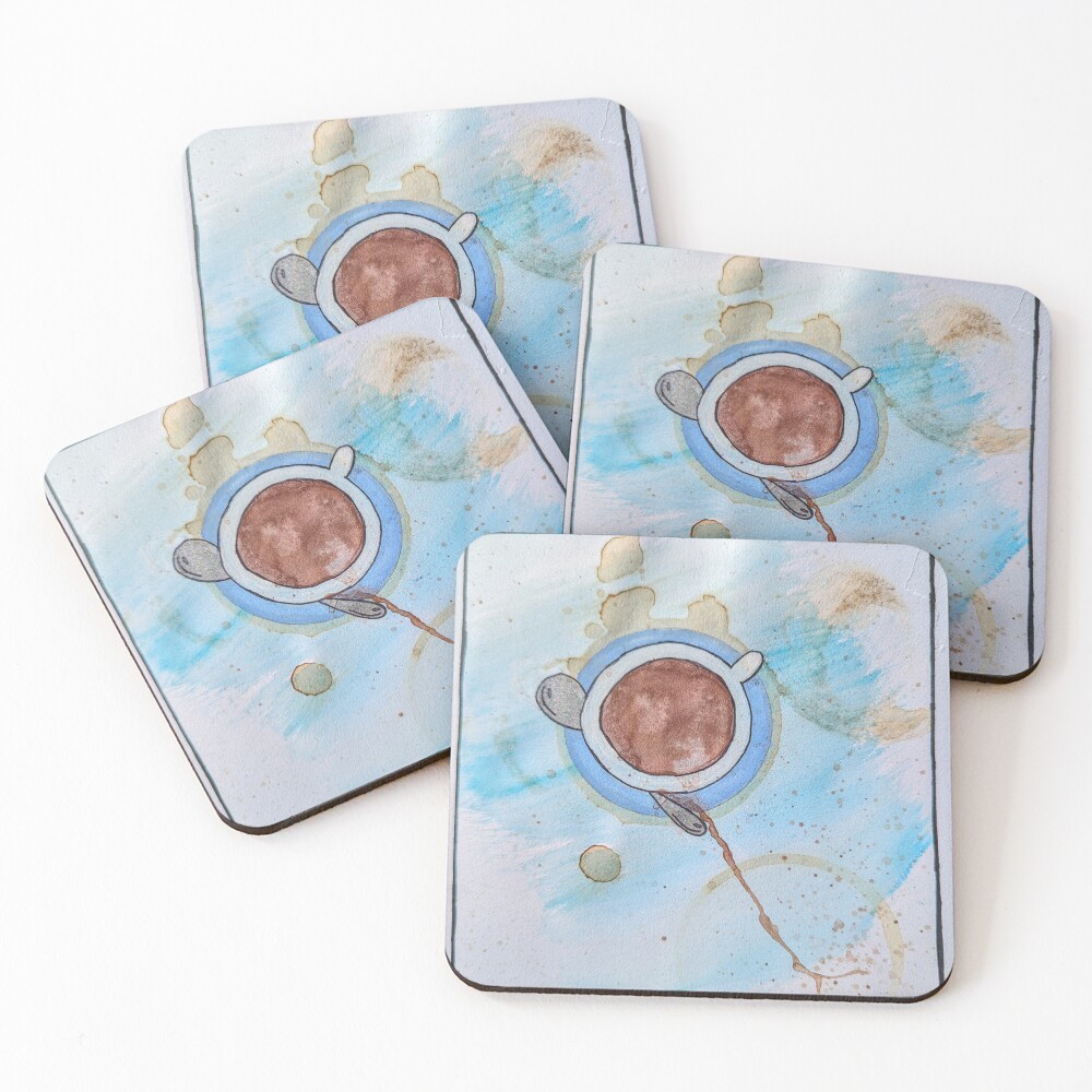 Item preview, Coasters (Set of 4) designed and sold by MySilhouettes.