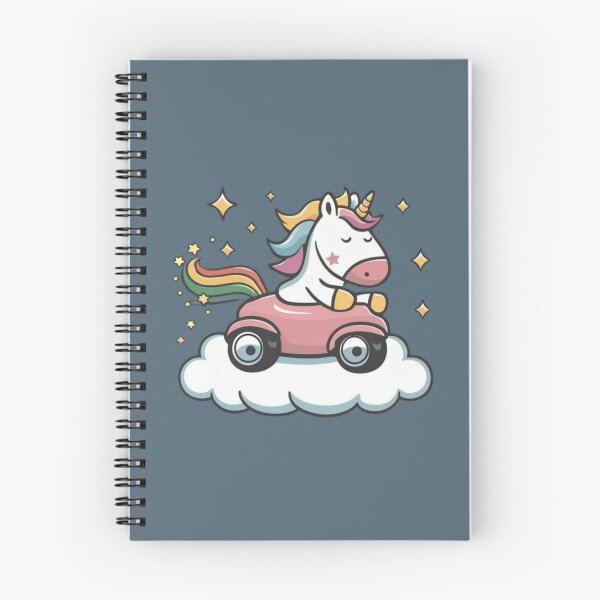 Item preview, Vroom Vroom Unicorn - Kawaii designed and sold by Rockin-Rainbow.
