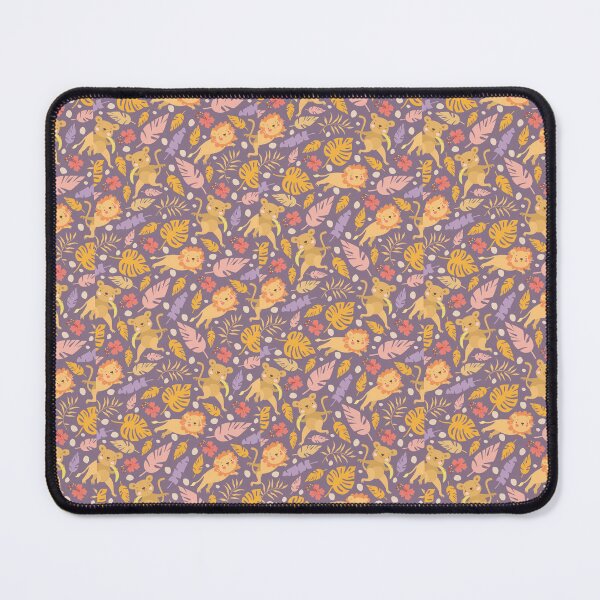 Item preview, Wild Harmony: Monkey and Lion Pattern designed and sold by hjian8219.
