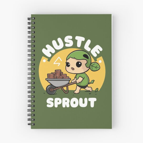 Item preview, Hustle Sprout - Kawaii designed and sold by Rockin-Rainbow.