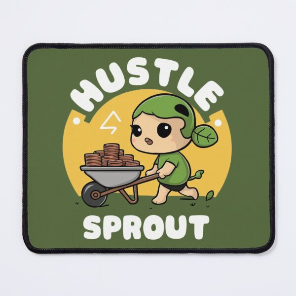 Item preview, Hustle Sprout - Kawaii designed and sold by Rockin-Rainbow.