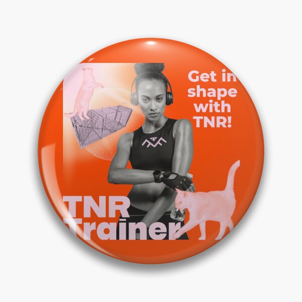 Item preview, Cat TNR Trainer Exercise Get in Shape Design designed and sold by 1Felinophile.
