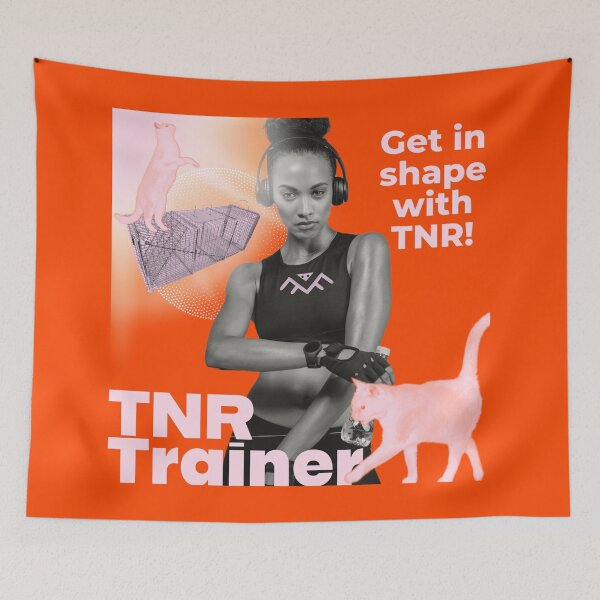 Item preview, Cat TNR Trainer Exercise Get in Shape Design designed and sold by 1Felinophile.
