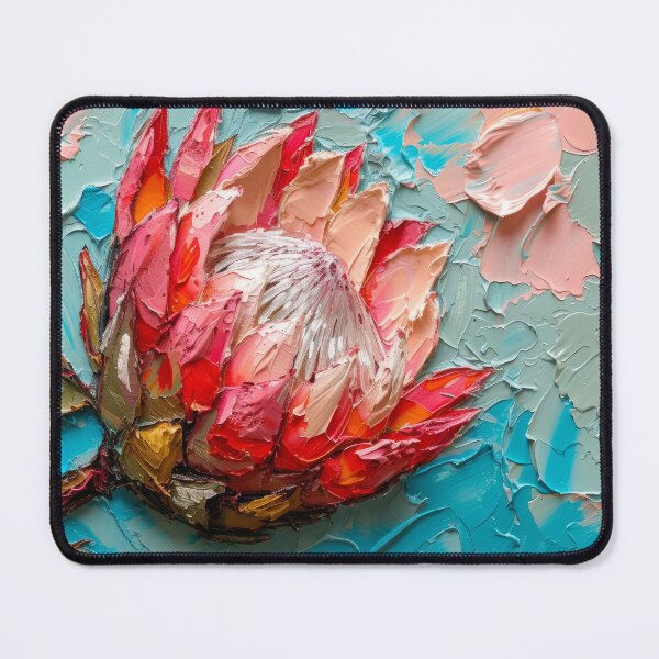 Item preview, Burst of Awakening: Protea in Impasto designed and sold by DHarmonyStudio.